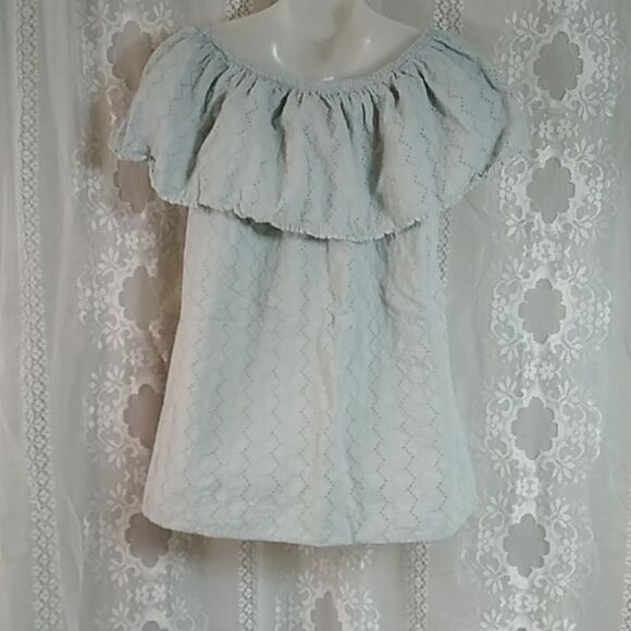 Knox Rose Women's Top Blouse Size M Embroidered - Picture 4 of 13